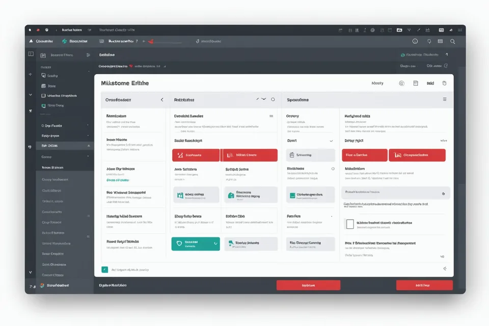 Milestone playbook builder interface